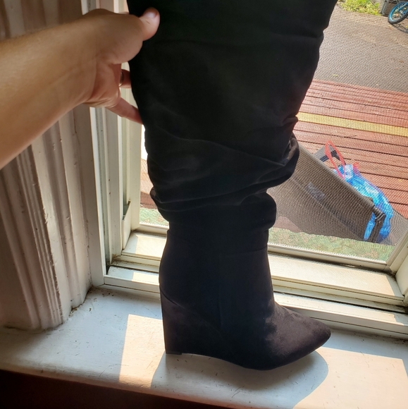 Grecia Wedge Heeled Size 11 Boots - Picture 5 of 5